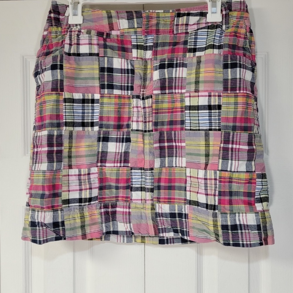 Merona Plaid skort